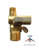 Air Compressor Tank Manifold Valve W/ Ball & Relief