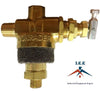 Air compressor pilot unloader valve with muffler Vent Rolair 131B 125-150 psi