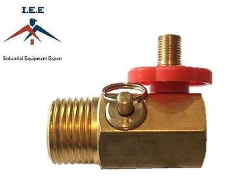 Compressed Air Bubble Tank Manifold Valve W/ Fill Port , Ball Valve , & Relief