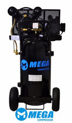 2 HP MegaPower Vertical Air Compressor, 20 Gallon, Single Stage, MP-2020EV
