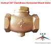 New In Line Check valve for air compressor 3/4