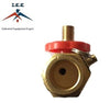 2 Compressed Air Bubble Tank Manifold Valve W Fill Port , Ball Valve , & Relief