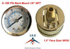 Air Compressor Pressure/Hydraulic Gauge 1.5