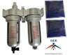 Compressed Air In-Line Filter & Desiccant Dryer Combo, 3/8