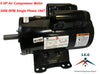 56283138 IR Motor 5 HP Air Compressor Electric Motor Capacitor Start/Run 24.9AMP