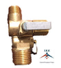 New Air Compressor Tank Manifold w Built in Ball Valve and Safety Valve