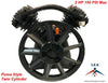 2 HP Air Compressor Pump 150 PSI MAX Replacement Pump, Twin Cylinder, Puma Style