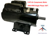 23378805 IR Replacement 5 HP Air Compressor Electric Motor 3450 RPM 24.9 AMP