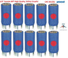 10 Pack 1/4