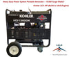 15000 watt Generator Heavy Duty Kohler 23.5HP Made is US Engine Electric Start!