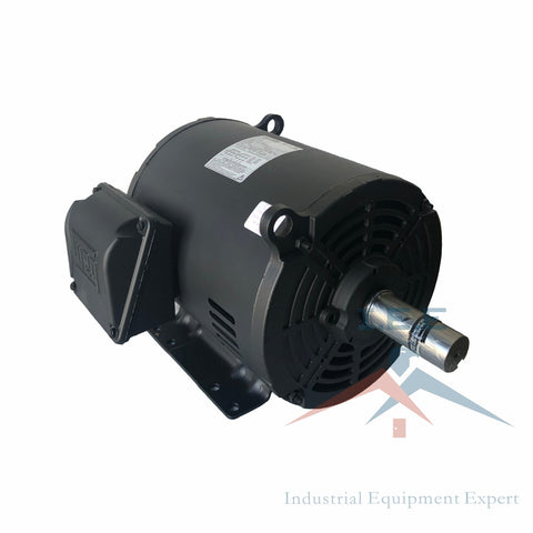 WEG 10 HP Single Phase 1750 RPM Air Compressor Duty Electric Motor 215T Frame