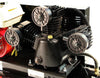 Gasoline Powered Air Compressor - 6.5 HP Honda GX200 Engine 10 Gallon Tank