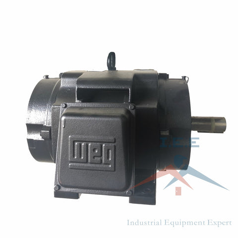 WEG 15 HP 3 Phase 1800 RPM Air Compressor Duty Electric Motor 254T Frame ODP