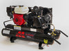 Gasoline Powered Air Compressor - 6.5 HP Honda GX200 Engine 10 Gallon Tank