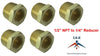 Reducer Metal Brass Threaded Pipe Fitting Hex Bushing 1/2