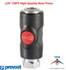 Prevost Truflate Safety Air Coupler USI 061201 1/4