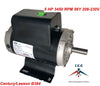 5HP 3450 RPM Air Compressor Electric Motor 208-230 Volts ~NEW~ Century # B384