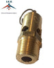 150 PSI Air Compressor Safety Relief Pop Off Valve Solid Brass 12 Male NPT New