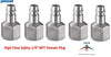 Set of 5 Prevost High Flow Safety Air Plugs Plug New Quality European Style Prev