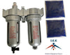 Compressed Air In-Line Filter & Desiccant Dryer Combo, 1/2