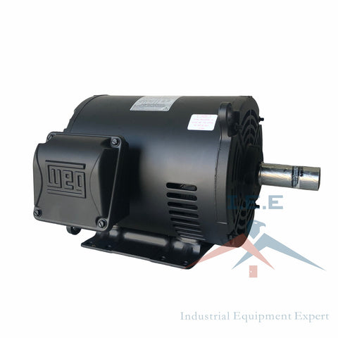 WEG 10 HP 3 Phase 1750 RPM Electric Motor Air Compressor Duty 213 / 215T Frame